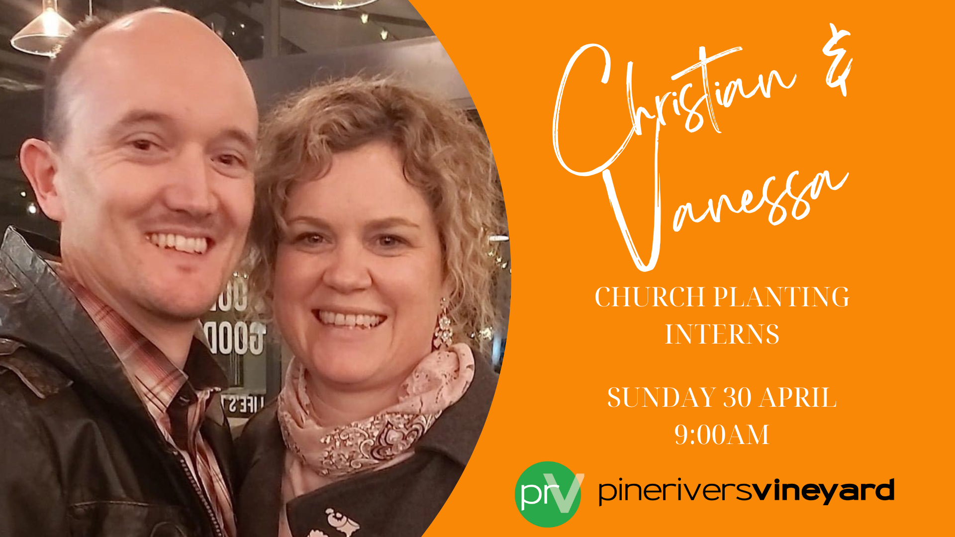 Event image for: Christian & Vanessa Rodda – Church Planting Interns