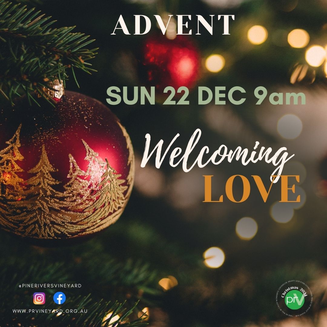 Event image for: SUN 22nd DECEMBER 9am – WELCOMING LOVE