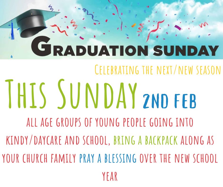 Event image for: GRADUATION SUNDAY