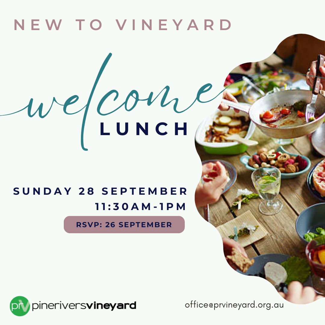 Event image for: NEW TO VINEYARD WELCOME LUNCH