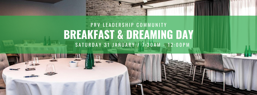 Event image for: PRV Leadership Community – Breakfast & Dreaming Day