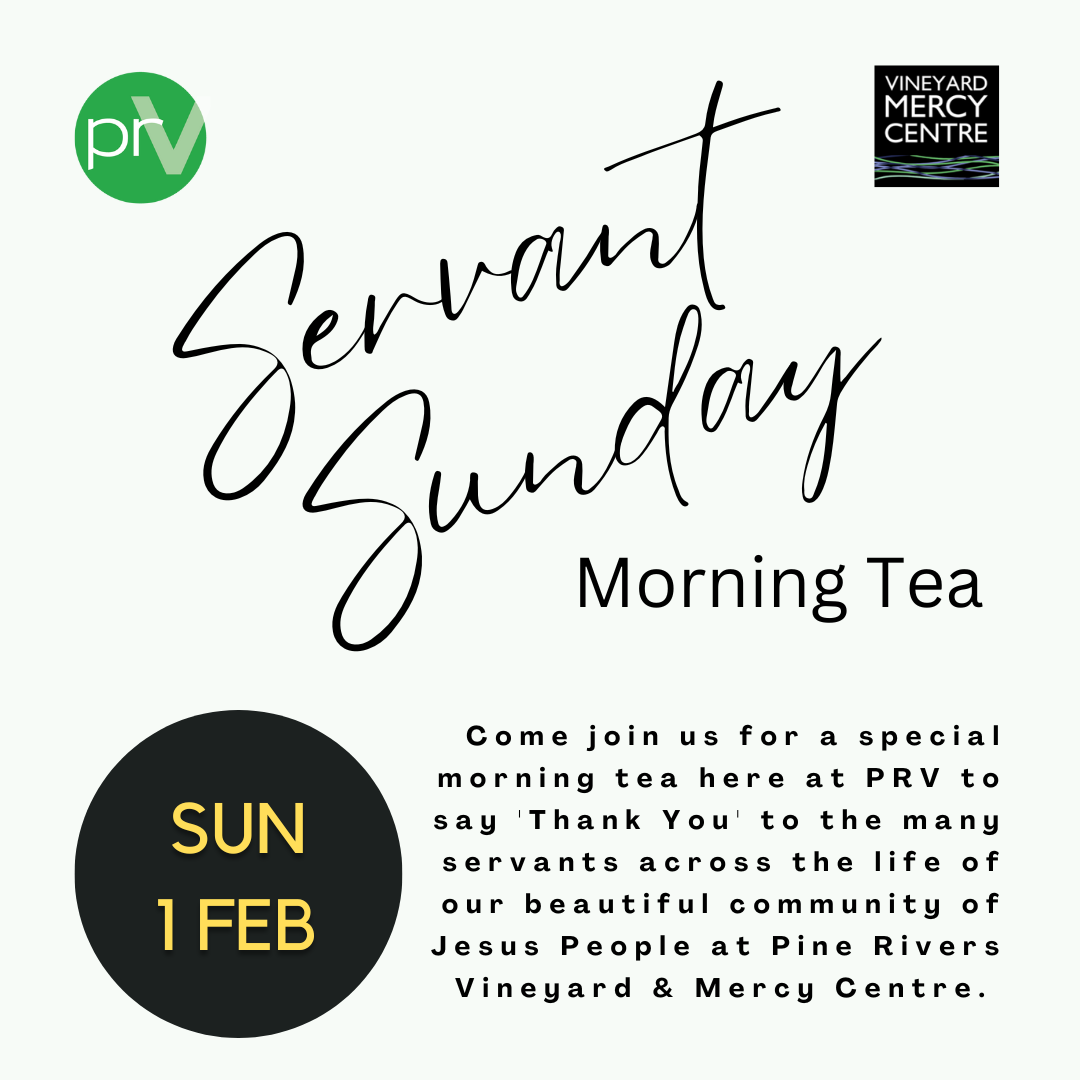 Event image for: Servant Sunday – Morning Tea